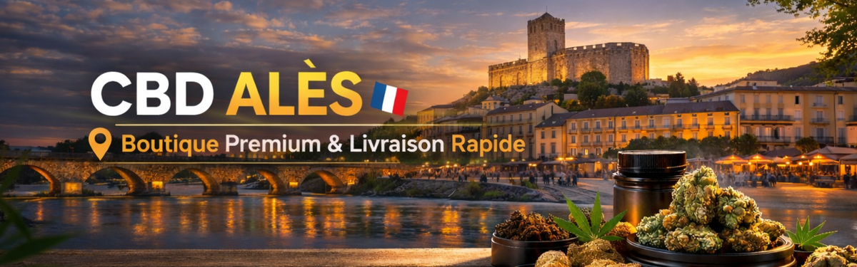CBD Alès : Livraison rapide dans toute la France (Fleurs, Résines)