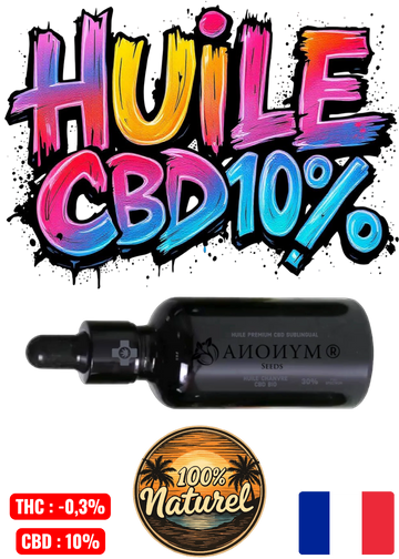 HUILE DE CBD BIO 10%