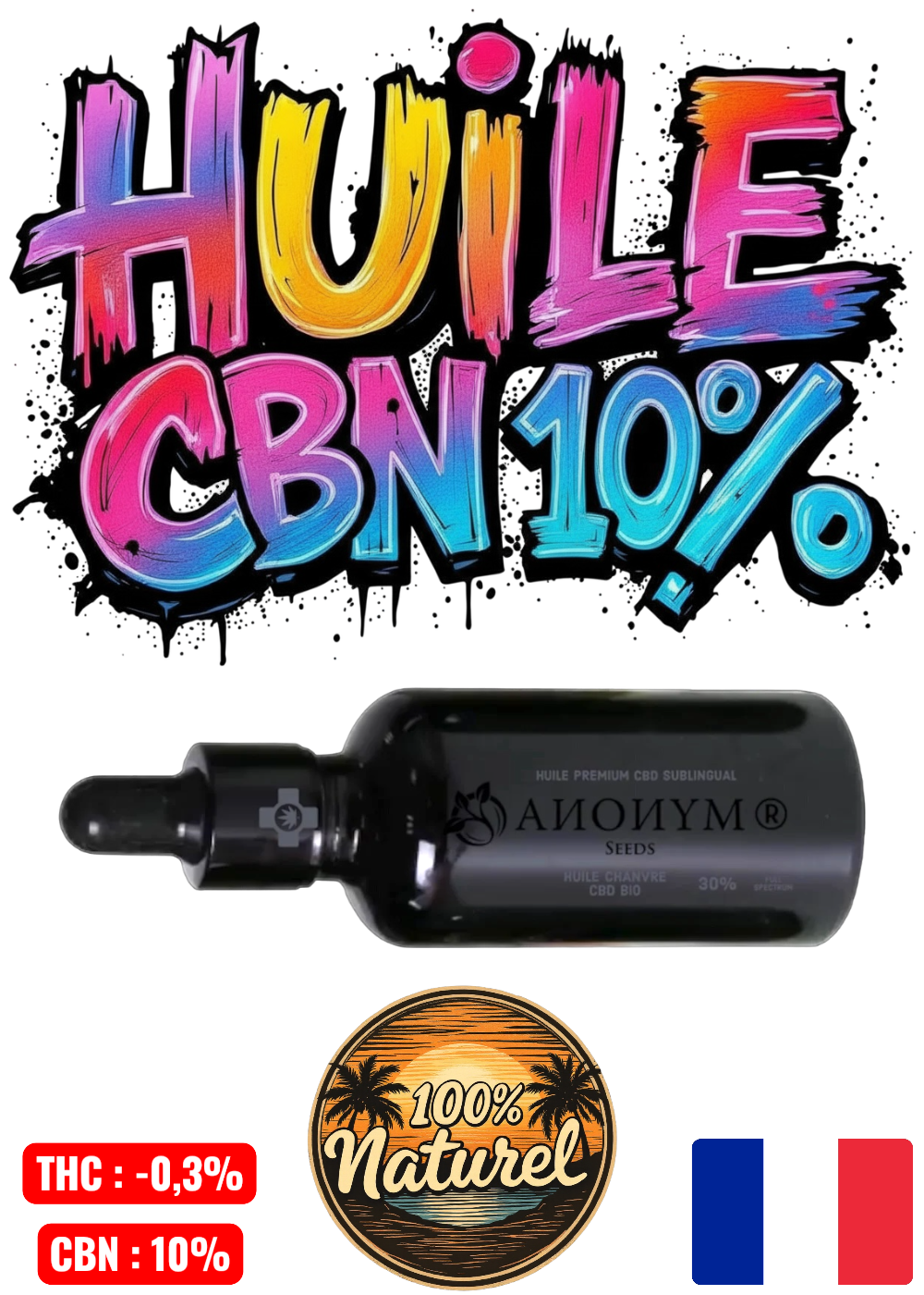 Huile 20% CBN