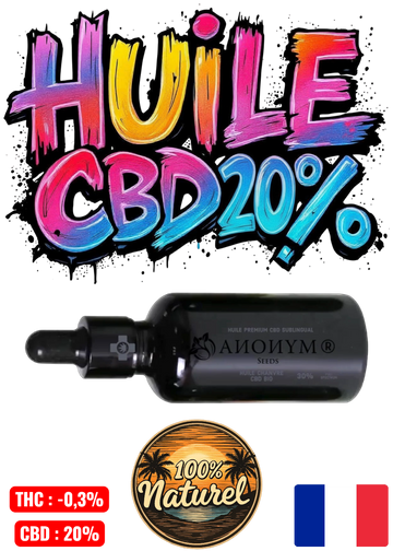HUILE DE CBD BIO 20%